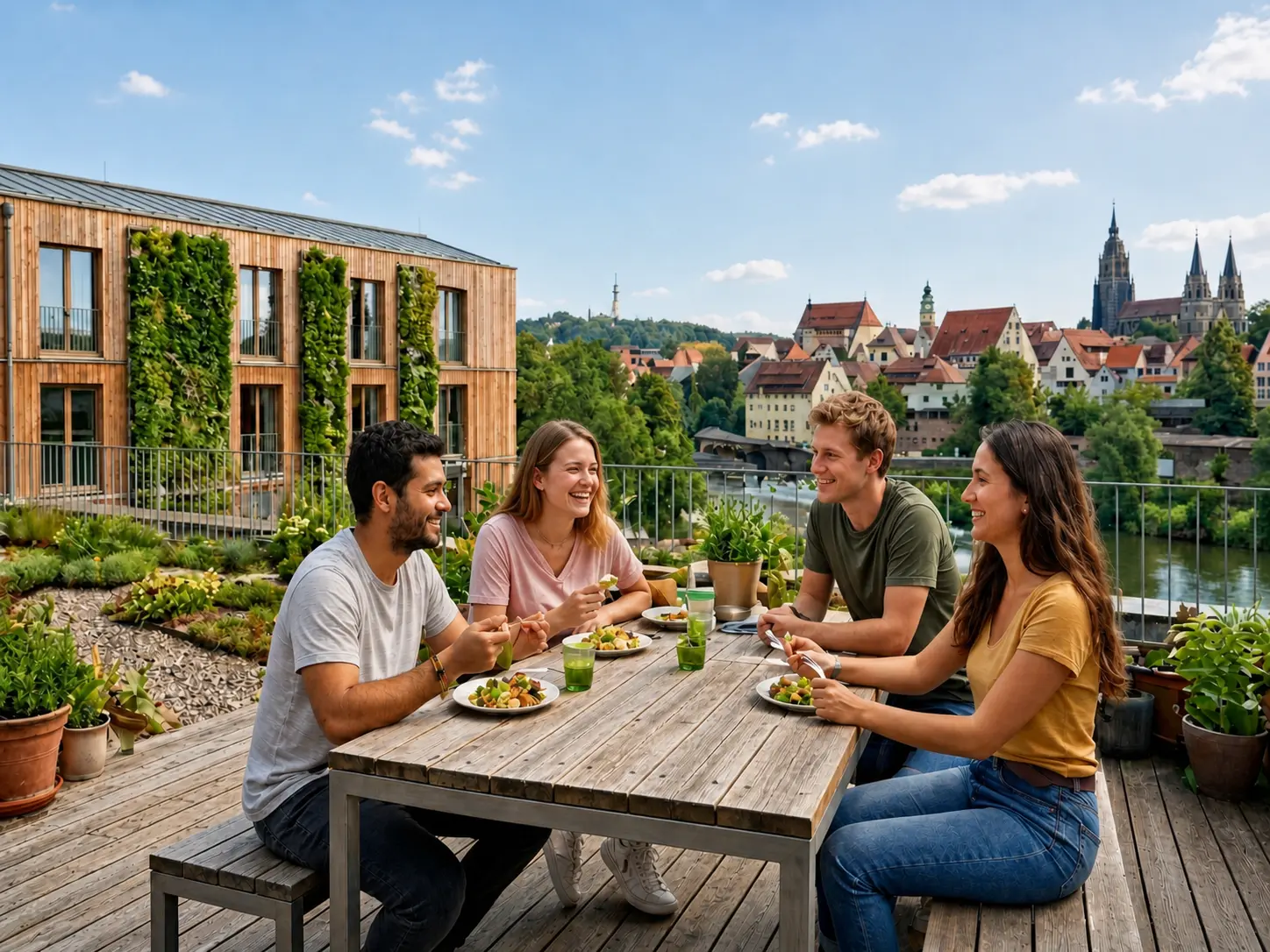 Gemeinschaftsdachterrasse